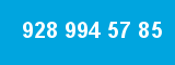 928 994 57 85 928 994 57 85